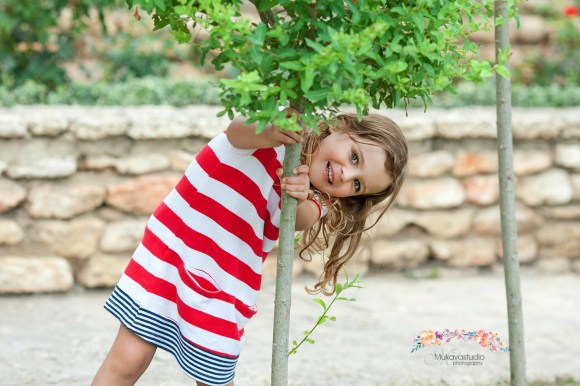 детска фото сесия наоткрито